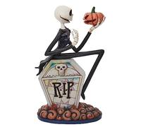 Enesco - Disney Traditions Nightmare Before Christmas Jack On Gravestone 8.75 Figure [Collectables] Figure, Collectible