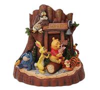 Enesco - Disney Traditions Pooh Carved by Heart 7.48 Statue, Height 18 cm
