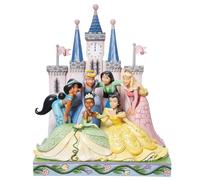 Enesco - Disney Traditions - Princesses in Front of Castle Figure, 10.25 inch