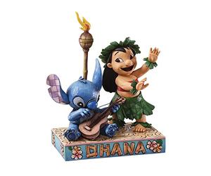 Enesco - Disney Traditions - Statue Lilo & Stitch Ohana 17,8 cm