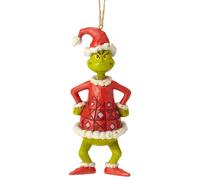 Enesco Dr. Seuss Le Grinch de Jim Shore d guis en P re No l Ornement suspendu