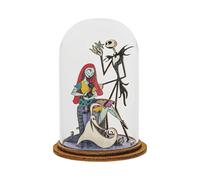 Enesco Enchanting Disney Collection - L'étrange Noël de Monsieur Jack et Sally - Taille Unique (A30621) Multicolore