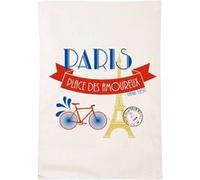 Essuie main - Paris vélo - en coton décoré