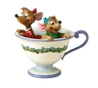 Disney Cinderella Jaq And Gus In Tea Cup Figure Multicolore