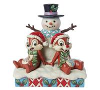 Enesco Figurine Bonhomme de Neige Jim Shore Chip & Dale