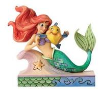 ENESCO Figurine de Collection Ariel et Polochon - Hauteur 13 cm - Largeur 12.5 - Profondeur 6 cm G