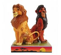 Enesco Figurine Disney Tradition – Le Roi Lion – Simba et Cicatrice