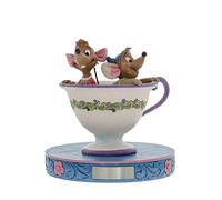 Enesco Figurine Disney Traditions par Jim Shore Cendrillon Jaq et Gus en résine 4,25 cm