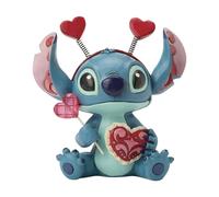 Enesco Figurine Disney Traditions Stitch Saint-Valentin par Jim Shore Résine