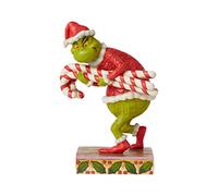 Enesco Figurine Jim Shore The Grinch Grinch Volant Candy Canes 6008888
