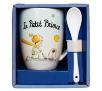 Tasse mug et cuillère Le Petit Prince (Rose)
