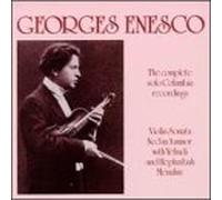 Enesco, Georges - Sonate dans Le Style Populaire Roumain