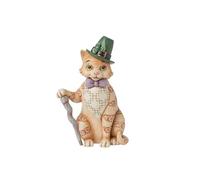 Enesco Heartwood Cr y Jim Shore Figurine tigrée Orange Irlandaise