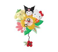 Enesco Horloge Murale en résine, Multicolore, 20 cm