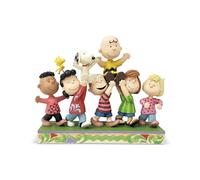 Enesco Jim Shore 6006932 Figurine de fête des cacahuètes Marron Hauteur 19 cm