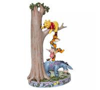 Enesco Jim Shore Disney Traditions Figurine Winnie et Ses Amis en Forme d'arbre empilé 22,2 cm 6008072 8,75 in H x 4,5 in W x 5 in L