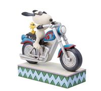 Enesco Jim Shore Figurine de Moto Snoopy & Woodstock