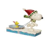 Enesco Jim Shore Figurine Snoopy avec soucoupe Woodstock