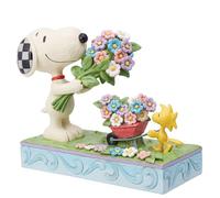 Enesco Jim Shore Figurine Snoopy & Woodstock Spring