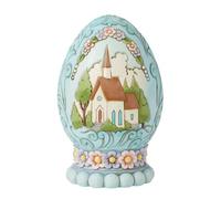 Enesco Jim Shore Figurine œuf de l'église
