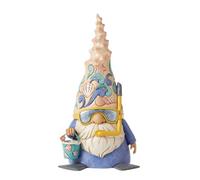 Enesco Jim Shore Heartwood Creek Figurine de nain de plongée côtière en résine peinte à la main Figurines décoratives de collection Plage Décoration d'intérieur Sculpture d'étagère Cadeau 19 cm