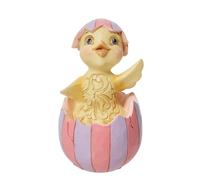 Enesco Jim Shore Poussin de Pâques dans un œuf Mini figurine 9,3 cm de hauteur