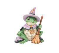 Enesco Jim Shore Heartwood Creek Figurine miniature grenouille habillée en sorcière Multicolore 8,6 cm