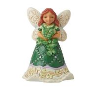 Enesco Jim Shore JS HWC Figurine fée Irlandaise 10,6 cm de Hauteur