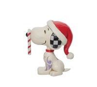 Enesco Jim Shore Peanuts Snoopy Mini Figurine Sucre d'orge pailleté