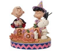 Enesco – Figurine Peanuts par Jim Shore Halloween Peanuts Gang 14 cm