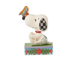 Enesco Peanuts by Jim Shore Figurine Snoopy Papillon sur Le Nez
