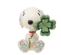 Enesco Figurine Snoopy Peanuts par Jim Shore avec trèfle Mini