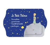 ENESCO Petit Plateau vide poche bleu foncé en métal Le Petit Prince 20 x 14 cm bleu G