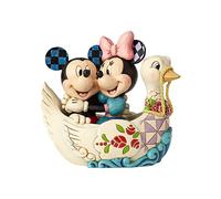 Enesco Statue Mickey et Minnie sur Cygne 15 cm