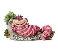 ENESCO Statuette en résine de collection Le Chat de Cheshire - Hauteur 7 cm x Largeur 12 cm x profondeur 4 cm ROSE G