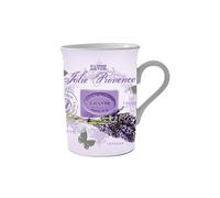 ENESCO Tasse en céramique Provence - H. 10 cm - D. 7.5 cm