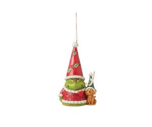 Enesco The Grinch by Jim Shore The Grinch GNOME avec décoration à Suspendre Max