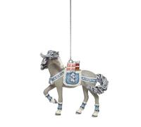 Enesco The Trail of Painted Poneys Décoration à Suspendre Motif Noël dans la Ville Multicolore 6,3 cm