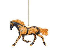 Enesco The Trail of Painted Ponies Décoration à Suspendre Motif Chevaux Multicolore 6,6 cm