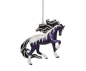 Enesco The Trail of Painted Ponies Décoration Magique à Suspendre Noir givré 8,4 cm Multicolore