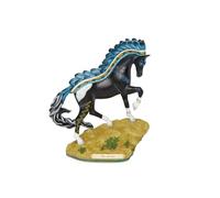Enesco The Trail of Painted Ponies Figurine de Cheval Bonnet de Guerre Multicolore 22,9 cm