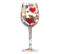 Enesco Verre de vin Lolita « Heart-Rageous ».