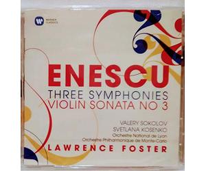 Enescu: Three Symphonies - Violin Sonata No 3 by George Enescu (2012-02-07)