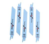 ENET 5pcs S922BF 150mm Lames de Scie Sabre Alternatif a vu Lames de Coupe métal pour Bosch