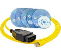 ENET Adaptateur de prise OBD, Ethernet à l'interface OBD 2, connecteur d'interface ICOM Codier-F-Series, Enet avec CD