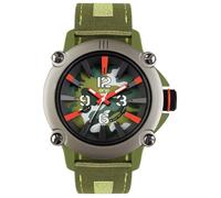 eneWatch UE72388 - Montre Hommes - Bracelet en nylon camouflage vert - Quartz Analogique