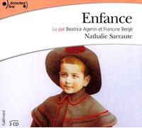 Nathalie Sarraute – Enfance – Textes lus par Béatrice Agenin et Francine Bergé – Trois CD audio