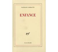 Enfance - - Nathalie Sarraute - Gallimard - Livre