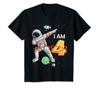 Enfant 4 ans anniversaire garçon astronaute espace 4e B-Day T-Shirt