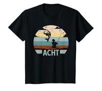Enfant 8 ans pêcheur 8e anniversaire garçon pêcheur enfant pêche T-Shirt